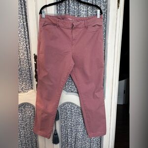 Old Navy Dusty Rose Chino Pants